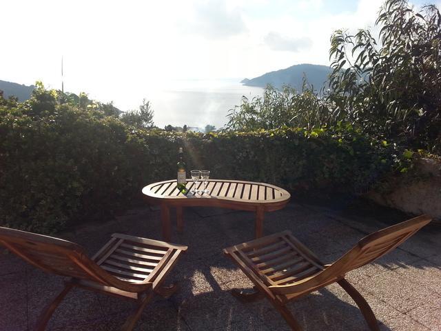 Aparthotel La Coccinelle Île du Levant Exterior foto